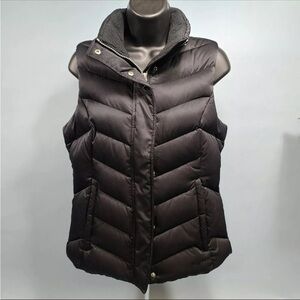 Eddie Bauer Women's 550 Black Puffer Vest